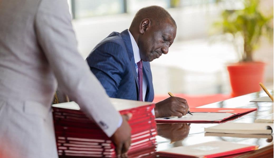 President Ruto signs 4 new bills into law at State House
