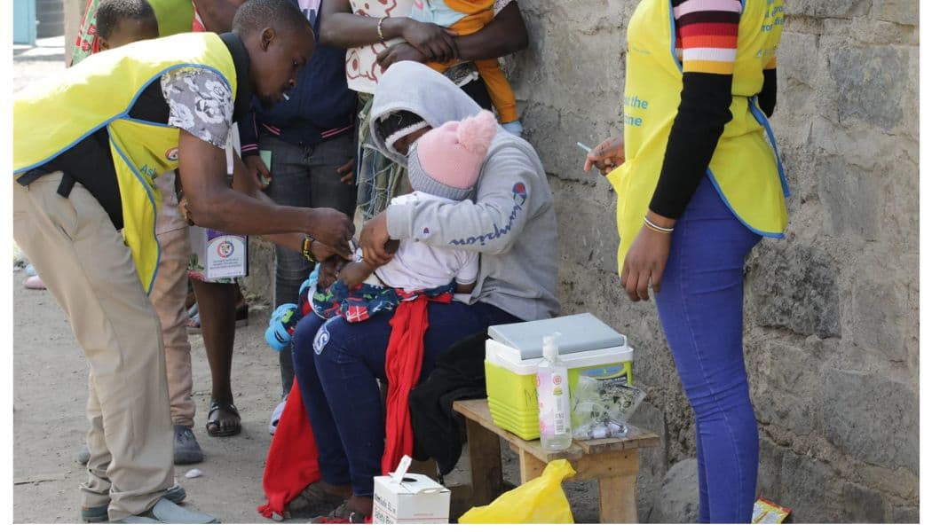 Government issues notice to parents over ongoing typhoid, measles vaccination