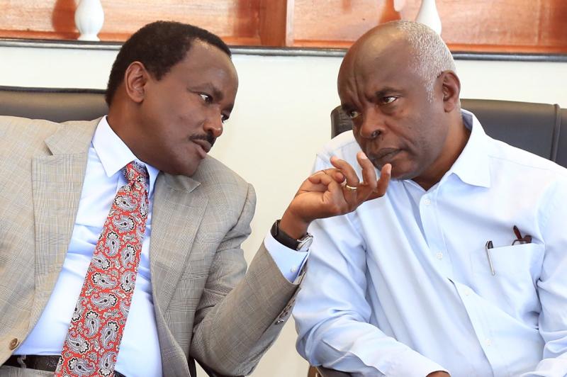 Kivutha slams Kalonzo over his State House ambitions, "you're third in line to succeed Ruto"