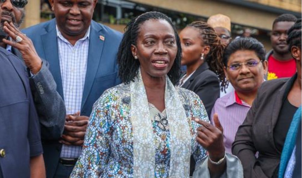 Martha Karua issues demands in the run-up to the Raila Kamukunji rally