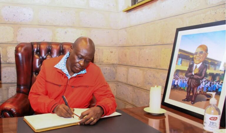 KDF to facilitate George Magoha's burial; DP Gachagua