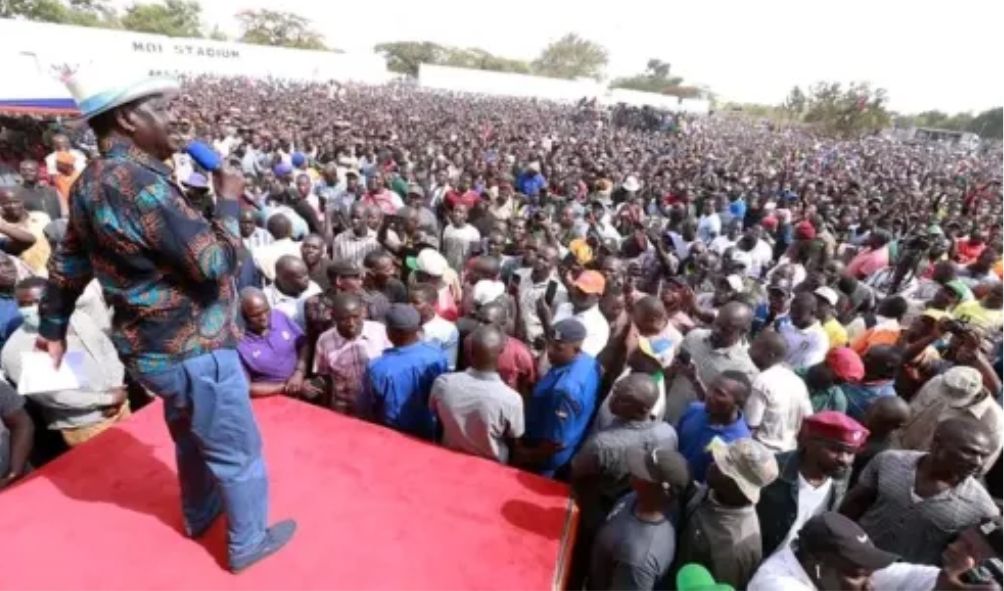 Raila vows not to relent until he reclaims his stolen victory