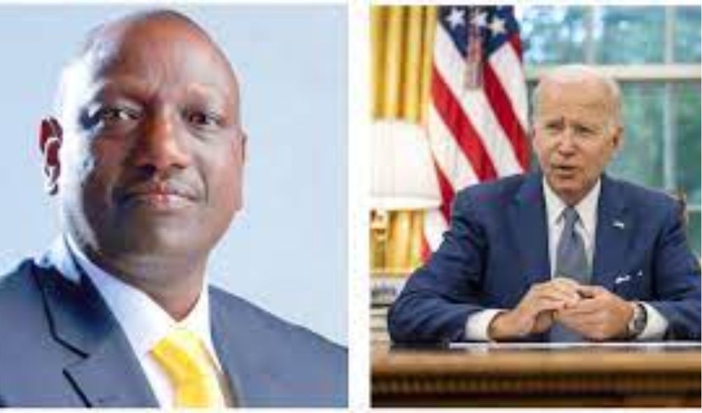 Ruto holds conversation with President Biden amid Azimio protests