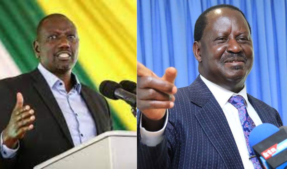 Ruto officially writes to the international community to help in sanctioning Raila