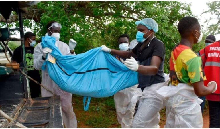 Emotional Kisumu father losses THREE sons to Mackenzie cult as Shakahola deaths hit 73