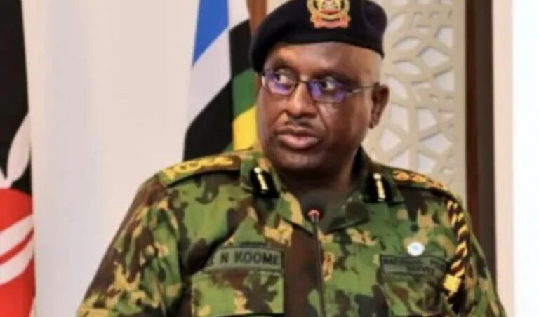 Police IG responds over ICC threat by Azimio