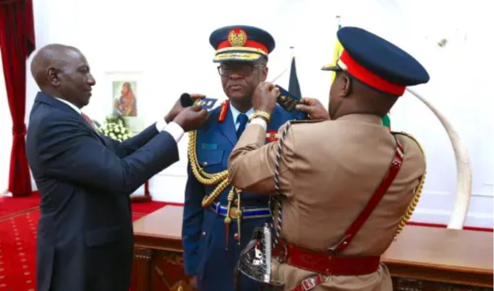 Ruto reveals why he appointed Francis Ogolla as Chief of Defence Forces