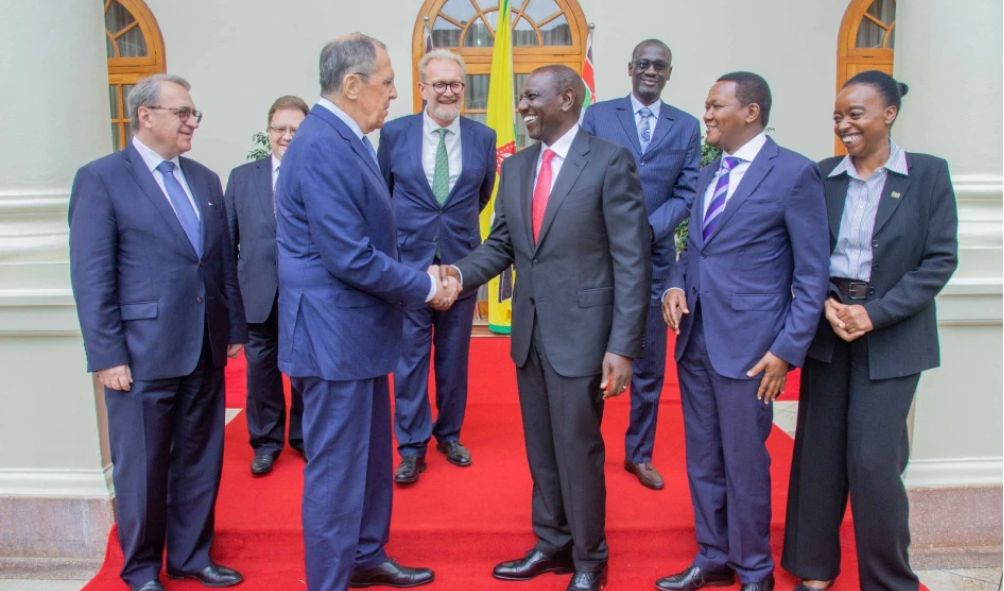 Ruto hosts Russian top diplomat, agrees to overhaul UN Security Council