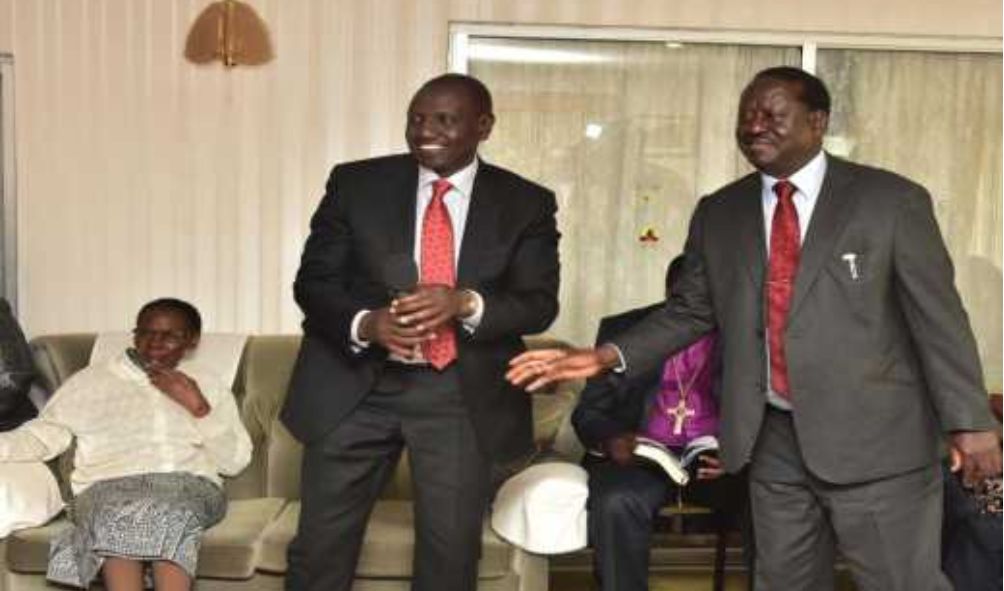 Raila reveals why he's yet to physically meet Ruto