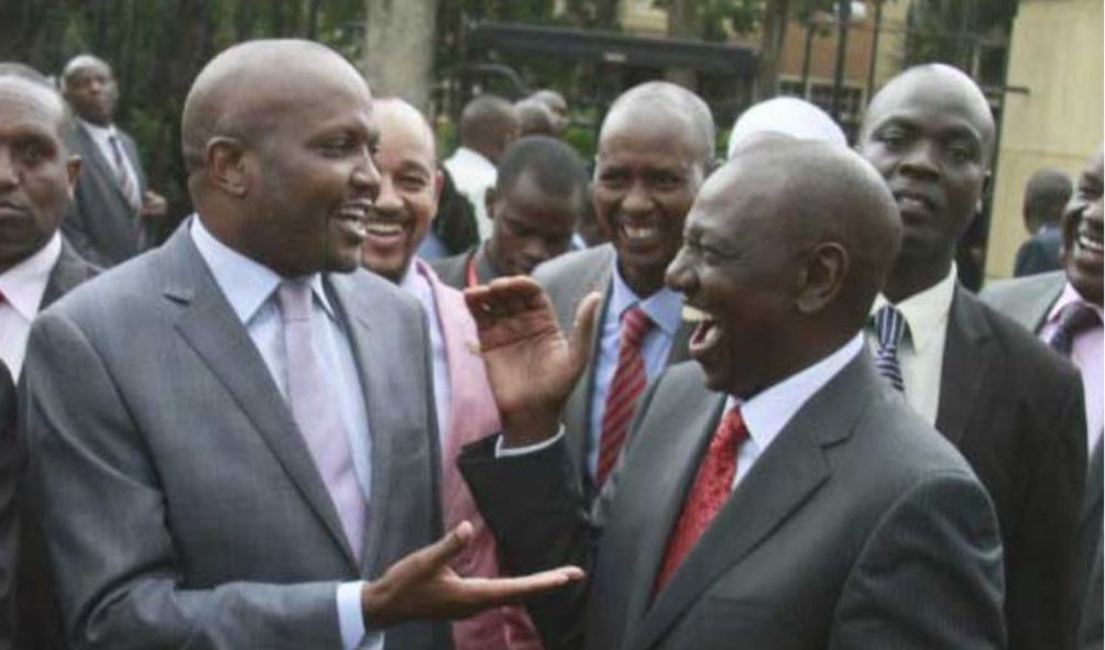 Ruto subtly hits out at media as he defends Moses Kuria over derogatory remarks