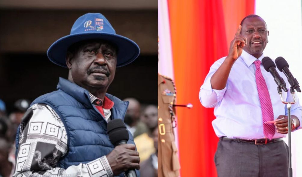 Ruto warns Raila over demonstrations "Don't test me"