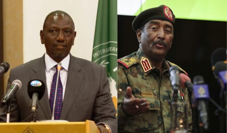 Kenya responds after Sudan rejects Ruto as head of peace talks