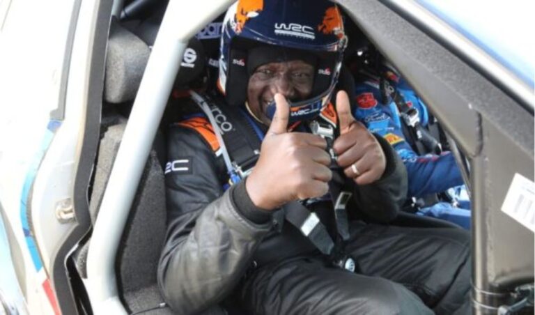 How Safari Rally driver defied presidential security order to give Ruto unforgettable ride