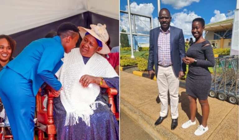 Ruto's mother criticise journalist over 'short dress' in full glare of everyone