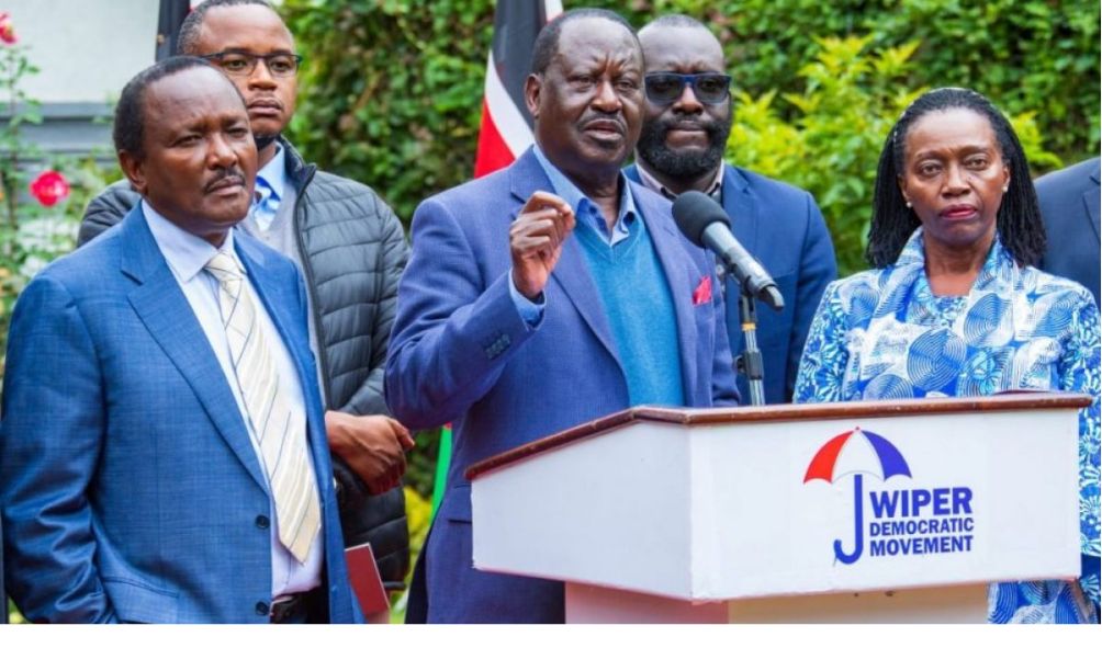 Azimio accuses Ruto of sanctioning militia at State House as they maintain 3-day protests
