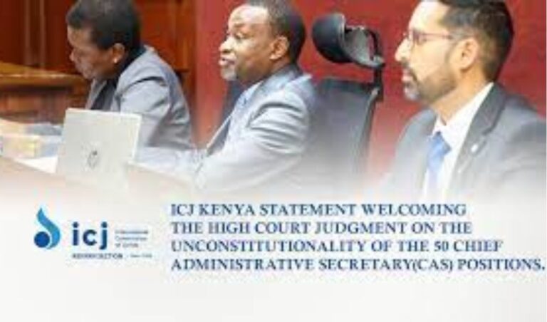 International Commission on Jurists (ICJ) welcomes court ruling on CAS