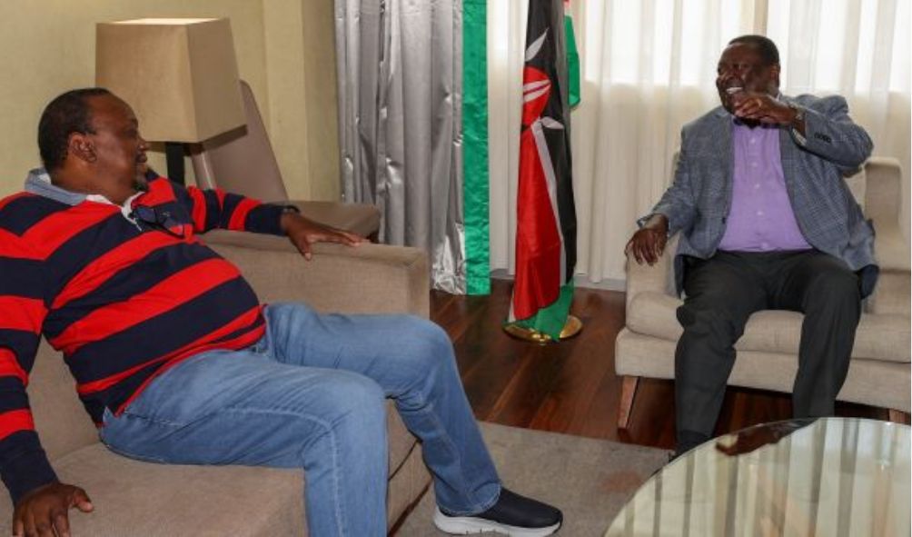 Mudavadi breaks silence over what he discussed with Uhuru at a private meeting