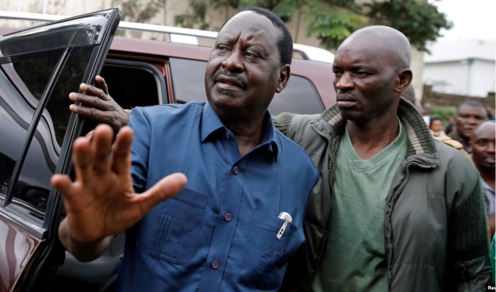 Raila's private bodyguard, Maurice Ogeta abducted by plain cloth police