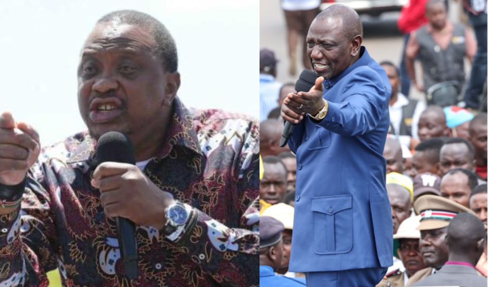 Ruto fires back at Uhuru after Jomo's house raid in Karen