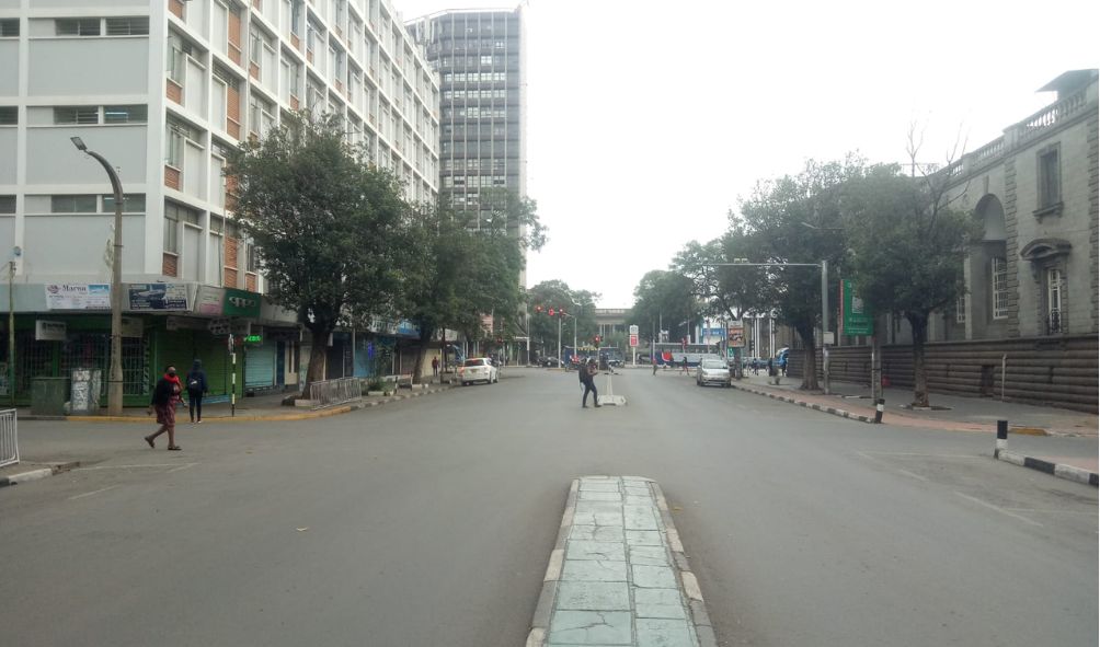 Deserted streets with businesses closed in major towns over Azimio demonstrations