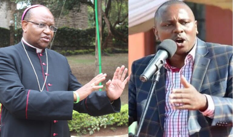 UDA slams Archbishop Antony Muheria over statement on anti-government protests