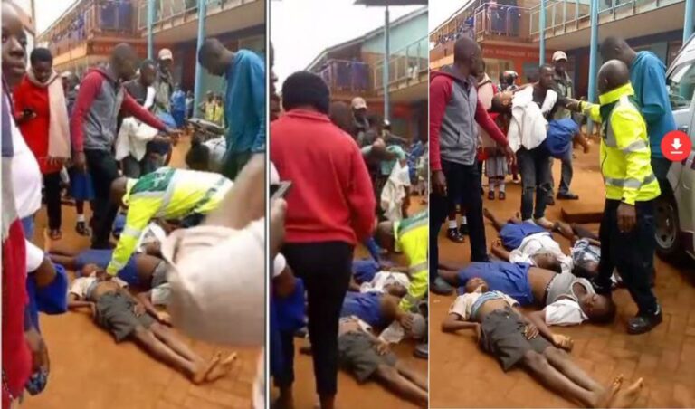 Over 50 school pupils hospitalized after police lob teargas in classroom during demonstrations