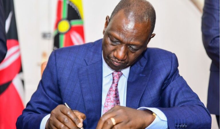 Ruto condemned after signing Immunity Act against ICC