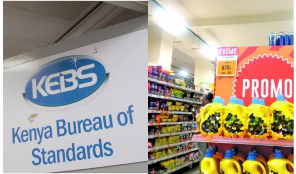 KEBS on spot after stating it can't guarantee the safety of some products in the market