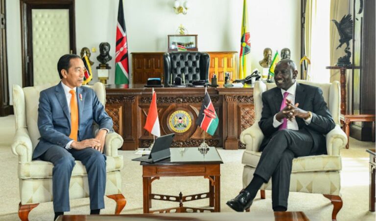 Kenya and Indonesia signs FOUR deals as Ruto grants Ruto grants Indonesians free-Visa entry