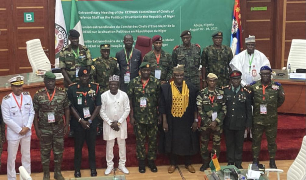 ECOWAS deploys military troops for immediate intervention in Niger