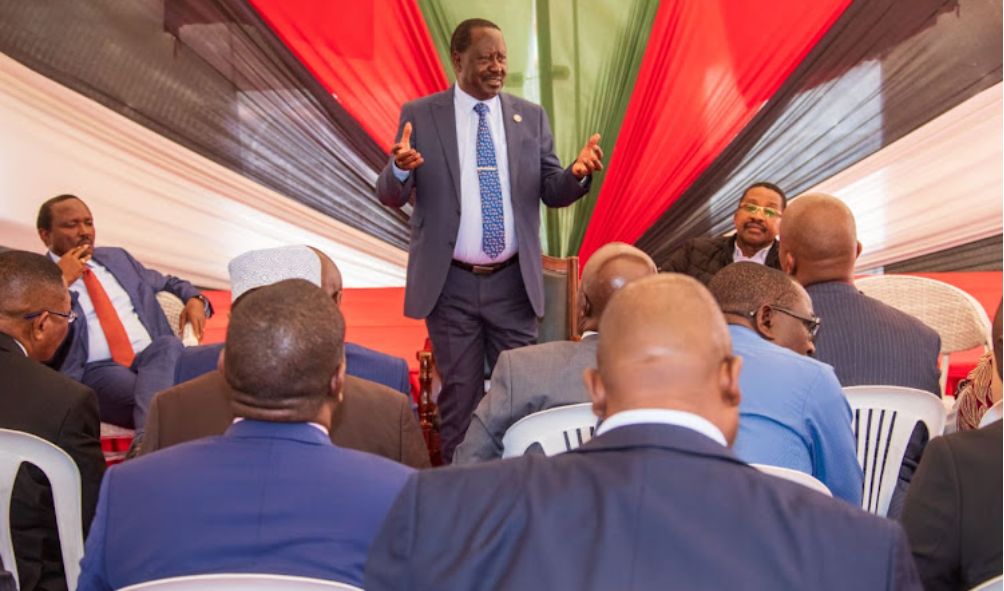 Raila hits out at Koome over dead bodies claim "which world do you live in?"