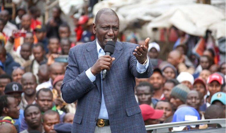 Why Ruto fired contractors on a Roadside Rally