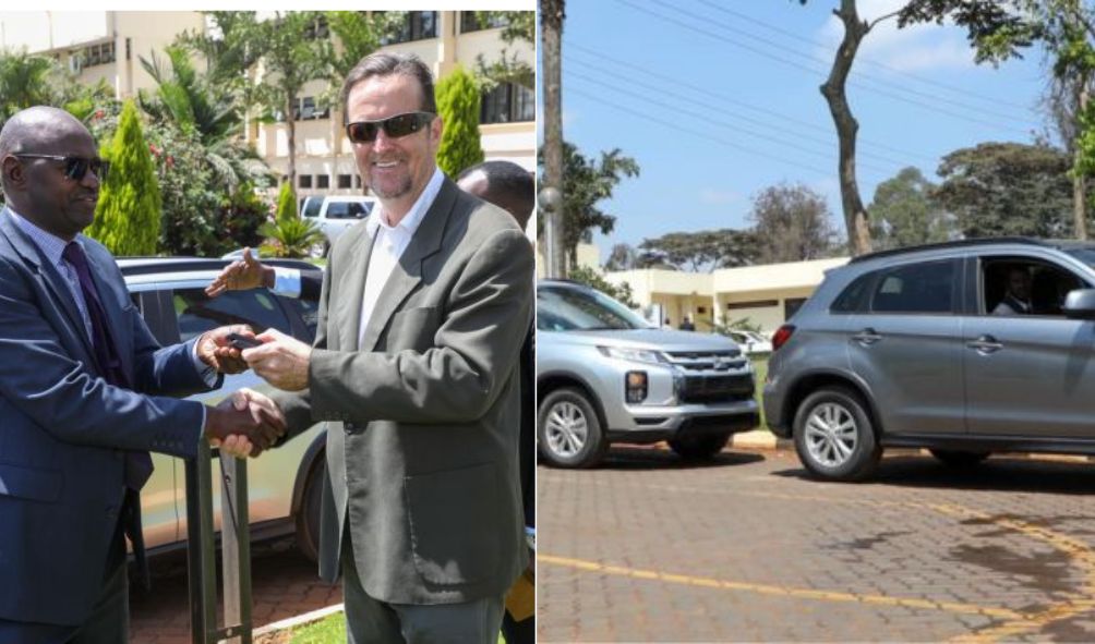 US donates to Kenya top range vehicles customized for war against drug trafficking