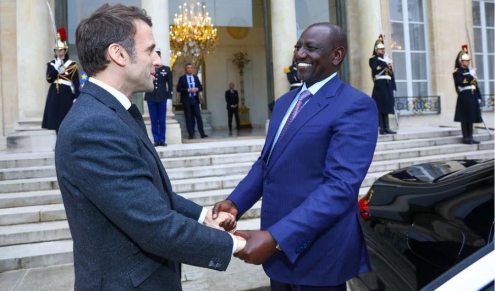 France President, Macron offers to support Ruto ahead of Africa summit in Nairobi