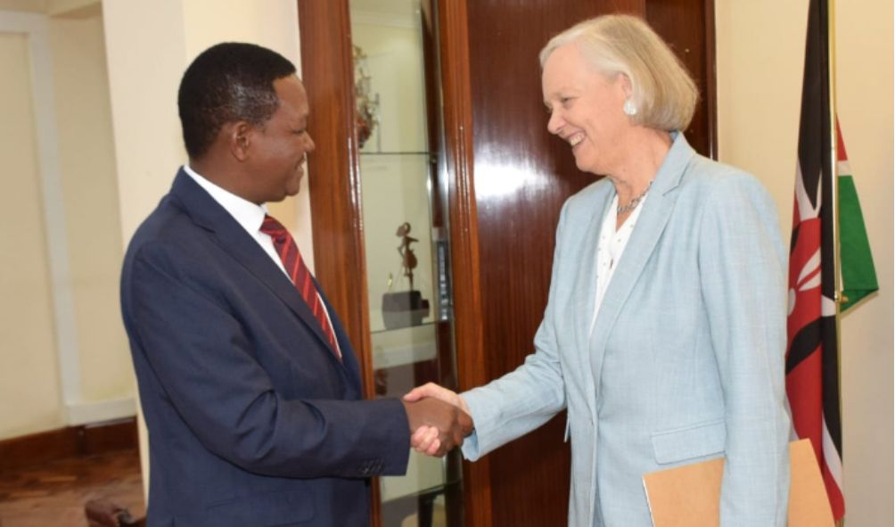Government assures US Ambassador Meg Whitman of full support over Raila recall threat