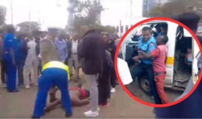 Fracas as matatu driver arrested for charging police officer fare