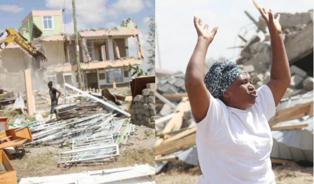 Government responds over claims well connected individuals behind Athi River demolitions