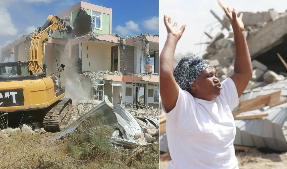 Raila, Kalonzo condemn demolition of homes in Machakos following Ruto order