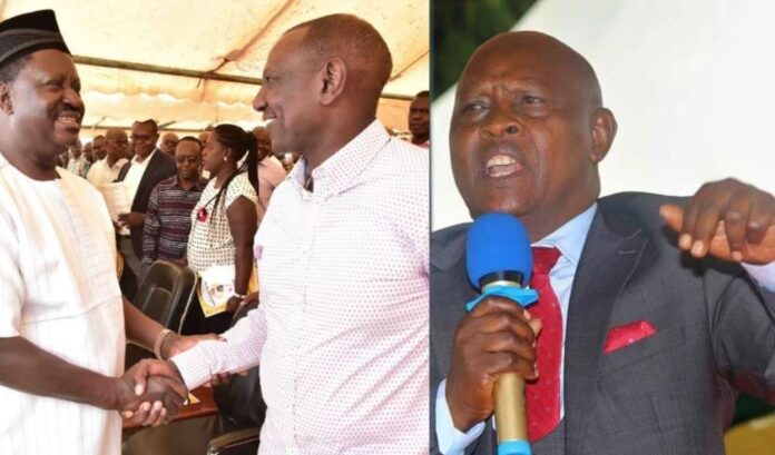 Ruto could easily have a handshake with Raila if it were not for DP Gachagua; Nyeri Governor