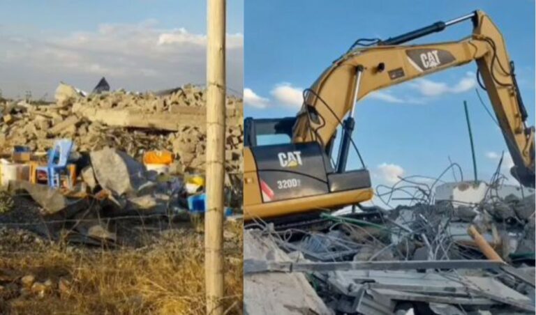 Outrage over the demolition of homes hours after President Ruto order
