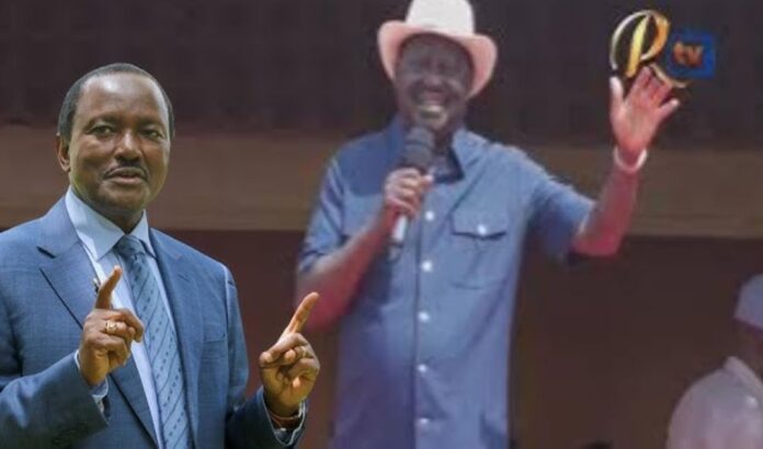 Raila endorses Kalonzo for Azimio's flagbearer in the 2027 presidential election