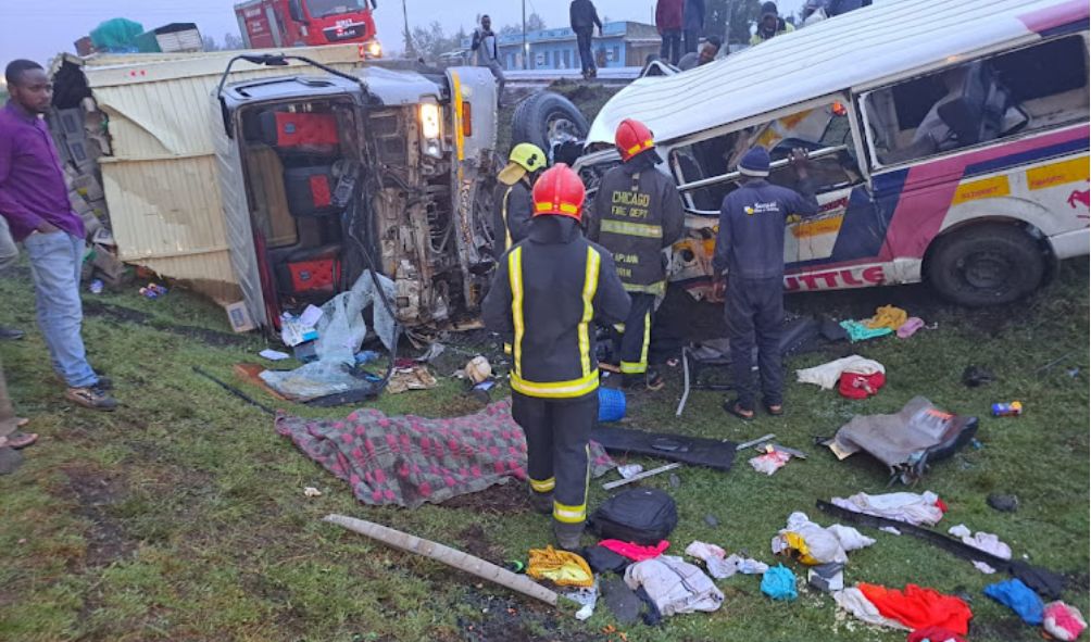 Update: six-month-old baby and mother succumbs rising Nakuru-Eldoret highway accident death toll to 11