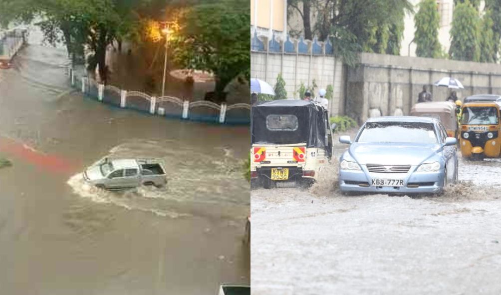 Two KRA officials feared dead after floods swept away the vehicle they were travelling in