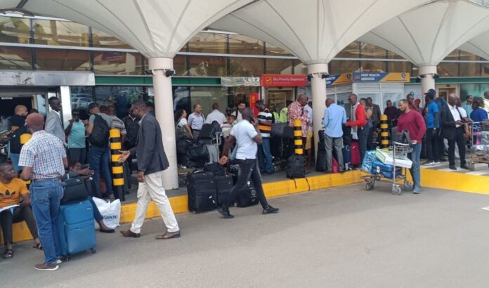 Government responds after passengers overpower police after protests break out at JKIA