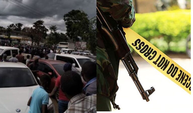Armed man corned while trailing businessman in a botched robbery of Ksh200,000 at Mpesa shop