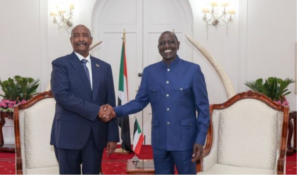 Ruto meets Sudan general who rejected his mediation talks