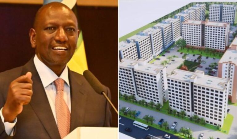 Ruto announces the launch of new loans for the purchase of affordable houses