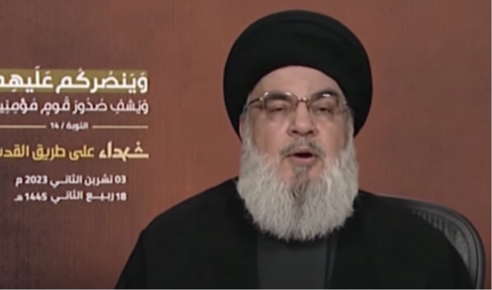 Hezbollah chief says ‘ready to face US warships’ after its deployment in Israel as White House issues warning