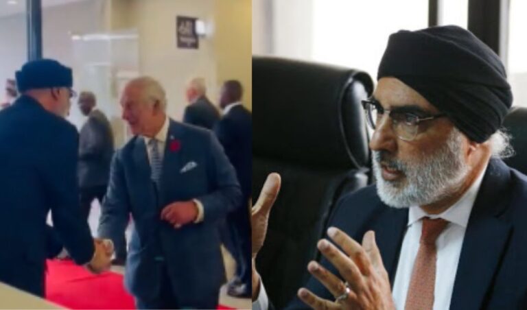 Billionaire Jaswant Rai meets King Charles III