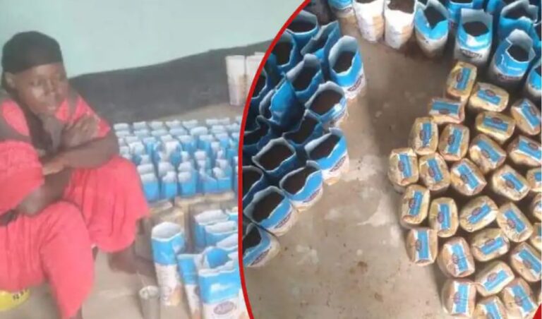 Detectives raid home of a trader selling sand branded as wheat flour